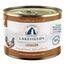 Lakefields Premium Hundefutter Nass | Huhn 61% | 200g | Getreidefreies Nassfutter für Hunde | Natürliche Zutaten in Lebensmittelqualität | Karotten, Kartoffeln & Apfel | Schonend gegart