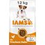 IAMS Hundefutter trocken mit Huhn - Trockenfutter für Erwachsene Hunde ab 1 Jahr, geeignet für kleine & mittelgroße Hunde, 12 kg