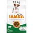 IAMS Hundefutter trocken mit Lamm - Trockenfutter für Erwachsene Hunde ab 1 Jahr, geeignet für kleine & mittelgroße Hunde, 12 kg