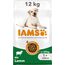 IAMS Hundefutter trocken mit Lamm - Trockenfutter für erwachsene Hunde ab 1 Jahr, geeignet für große Hunde, 12 kg