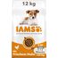 IAMS Junior Hundefutter trocken mit Huhn - Welpenfutter für Welpen im Alter von 1-12 Monaten, geeignet für kleine & mittelgroße Rassen, 12 kg