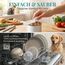 HUND IST KÖNIG Dosendeckel für Tierfutter (3 Stück) - Robuste Deckel für Katzen & Hundefutter Dosen - Tierfutter bleibt lange frisch Dosen schließen Gerüche ein - 800g Dosendeckel