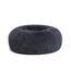 HMTOPE Orthopädisches Hundebett rund Hundekissen Hundesofa Katzenbett Donut Kuscheliges Hundekorb Waschbar, 70 cm Ø, Dunkelgrau