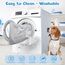 Baodan Hundebett Mittelgroße Hunde Waschbar, 90x60 cm Hundekissen Flauschig mit rutschfeste Unterseite, Hundebetten für Mittelgroße Hunde, Grau
