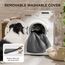 BEDSURE orthopädisches Hundebett kleine Hunde - 76x51x7.6cm Hundekissen flauschig Hundematte waschbar Hundematratze in braun für kleine Hunde