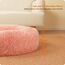 HMTOPE Orthopädisches Hundebett rund Hundekissen Hundesofa Katzenbett Donut Kuscheliges Hundekorb Waschbar, 70 cm Ø, Rosa