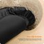 HMTOPE Orthopädisches Hundebett rund Hundekissen Hundesofa Katzenbett Donut Kuscheliges Hundekorb Waschbar, 60 cm Ø, Kamelbraun