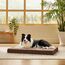BEDSURE orthopädisches Hundebett Grosse Hunde - 91x69x7.6cm Hundekissen flauschig Hundematte waschbar Hundematratze in braun für große Hunde