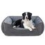 JOEJOY Hundebett Mittelgroße Hunde, Hundekorb Waschbar Flauschig, Plüsch rutschfeste Hundebetten, 76x61x23cm, Hundekörbchen für Mittelgroße und Große Katzen und Hunde