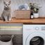 Nisrada Katzenbetten für Indoor-Katzen, 50cm, Hundebett für kleine Melium-große Hunde, waschbares, rundes Haustierbett für Welpen und Kätzchen, mit Rutschfester Unterseite