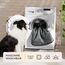 BEDSURE orthopädisches Hundekissen große Hunde - 104x74x9cm waschbares Hundebett mit 2 in 1 Memoryschaum, kuscheliges Hundematte Hundematratze, dunkelgrau