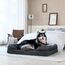 EHEYCIGA Orthopädisches Hundebett Grosse Hunde, 122x89cm, Memory Foam Hundekorb XXL, Waschbar Hundesofa Wasserdicht rutschfest, Hundecouch mit Hohem Rand, Dunkel Grau