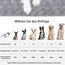 KSIIA Hundebett Grosse Hunde Waschbar, XL Hundekissen flauschig, Hundematte für große mittelgroße Hunde, rutschfeste Unterseite, Hundekorb Hundematratz Haustierbett Dunkelgrau 105x70cm