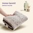 Knupis Selbstheizende Decke für Katzen Braun 60x45cm – Weich & kuschelige Katzendecke – Waschbarer Bezug – Mit Rutschfester Unterseite – Heizdecke für Katzen – Wärmekissen Katze – Braun