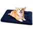 Baodan Hundebett Kleine Hunde Waschbar, 75x50 cm Hundekissen Flauschig mit rutschfeste Unterseite, Hundebetten für Kleine Mittelgroße Hunde, Marineblau