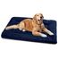 Baodan Hundebett Grosse Hunde Waschbar, 122x75 cm Hundekissen Flauschig mit rutschfeste Unterseite, XXL Hundebetten für Große Hunde, Marineblau