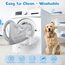 Baodan Hundebett Grosse Hunde Waschbar, 106x71 cm Hundekissen Flauschig mit rutschfeste Unterseite, XL Hundebetten für Große Hunde, Grau