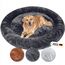 Wahre Tierliebe Orthopädisches Hundebett Deluxe für Kleine bis Große Hunde - Made in Germany - Waschbar & Formstabil - Flauschiges Hundekörbchen mit Hohem Rand für Sicherheit & Geborgenheit