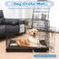 Baodan Hundebett Grosse Hunde Waschbar, 122x75 cm Hundekissen Flauschig mit rutschfeste Unterseite, XXL Hundebetten für Große Hunde, Braun