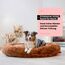 Wahre Tierliebe Orthopädisches Hundebett Deluxe für Kleine bis Große Hunde - Made in Germany - Waschbar & Formstabil - Flauschiges Hundekörbchen mit Hohem Rand für Sicherheit & Geborgenheit