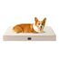 EHEYCIGA Orthopädisches Hundebett Mittelgroße Hunde 89x58x9cm, Hundekissen Waschbar Flauschig,Hundematte Hundematratze für Kiste, Kamel