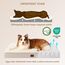 EHEYCIGA Orthopädisches Hundebett Mittelgroße Hunde 89x58x9cm, Hundekissen Waschbar Flauschig,Hundematte Hundematratze für Kiste, Kamel