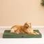 EHEYCIGA Orthopädisches Hundebett Grosse Hunde XL 104x68x9cm, Hundekissen Waschbar Flauschig, Hundematte Hundematratze für Kiste, Olive Grün