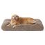 BEDSURE Flauschiges Hundebett Grosse Hunde - 119x74x8 cm Hundebett waschbar für Extra große Hunde, rutschfeste Unterseite, Kamel