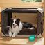 BEDSURE Flauschiges Hundebett Grosse Hunde - 89x58x8 cm Hundebett waschbar für große Hunde, rutschfeste Unterseite, plüsch Hundekissen, Braun