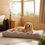 BEDSURE Flauschiges Hundebett Grosse Hunde - 119x74x8 cm Hundebett waschbar für Extra große Hunde, rutschfeste Unterseite, Kamel