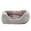 Dehner Lieblinge Hundebett und Katzenbett Sammy, ca. 61 x 48 x 18 cm, Polyester, grau