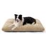 BEDSURE Hundebett Waschbar Extra Groß - XL Hundekissen Bett Beruhigende Hundematratze mit Rutschfestem Boden, Hund Angst Kissen für Sehr Große Haustiere, Kamel, 104x69x8cm
