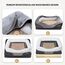JOYELF Memory Foam Hundebett Kleines orthopädisches Hundebett & Sofa mit abnehmbarem waschbarem Bezug und Quietschspielzeug als Geschenk