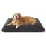 BEDSURE Hundebett Waschbar Extra Groß - XXL Hundekissen Bett Beruhigende Hundematratze mit Rutschfestem Boden, XL Hund Warmes Kissen für Große Haustiere, Grau, 119x74x8cm