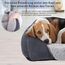JOEJOY Hundebett XXL für Grosse Hunde, Hundekorb Waschbar, rutschfest HundeköRbchen, Bequem Anti Stress Hundebetten Grosse Hunde, 106x80x23cm