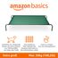 Amazon Basics Kühlendes erhöhtes Hund Haustierbett, Grün, Größe XL, L 153 x B 94 x H 23 cm