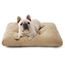 BEDSURE Hundebett Waschbar Groß - Hundekissen Bett Beruhigende Hundematratze mit Rutschfestem Boden, Warmes Kissen für Große Haustiere, Kamel, 74x53x8cm