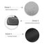 Hundebett Mittelgroße Hunde, Hundekorb mit Herausnehmbar Decke, Hundebetten Cord Flauschiges Waschbar, Rutschfest Hundekörbchen, Hundesofa mit Hohem Rand Passt bis zu 18kg Haustiere(76x61x23cm)