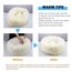 Hundebett Katzenbett Flauschig Rund aus Plüsch - Donut Kuscheliges Hundekissen Hundekorb Waschbar S/M/L/XL/XXL für Kleine, Mittelgroße und Große Hunde, Katzen und Andere Haustiere (M-50cm, Weiß)