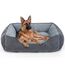JOEJOY Hundebett XXL für Grosse Hunde, Hundekorb Waschbar Flauschig, Weiche Plüsch-Hundebetten, 106x80x23cm, Hundekörbchen für Grosse Hunde und Katzen