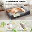 FURTIME Orthopädisches Hundebett Grosse Hunde, Memory Foam Hundekorb XL, Abnehmbar und Waschbar, rutschfeste Hundekörbchen, Hohem Rand Hundesofa, 107 x 81 x 19cm