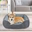 JOEJOY Hundebett XXL für Grosse Hunde, Hundekorb Waschbar Flauschig, Weiche Plüsch-Hundebetten, 106x80x23cm, Hundekörbchen für Grosse Hunde und Katzen