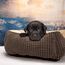 JOEJOY Hundebett Mittelgroße Hunde, Hundekorb Waschbar Flauschig, rutschfeste Plüsch Hundebetten, 76x61x23cm, Hundekörbchen für Mittelgroße und Große Katzen und Hunde