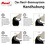 flexi® Giant S/M | 8m Gurt Roll-Leine für Hunde bis 25 kg | schwarz/neon-gelb | ausziehbare Hundeleine | Gewicht 438.4 gr | Maße 15.3 x 19.2 cm