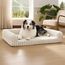 Bedsure ComfyFleece™ Orthopädische Hundebetten für extra große Hunde, wasserdichtes Memory-Schaum-XL-Haustierbett mit Seiten, rutschfest und Eierkisten-Schaum, Big Dog Couch Sofa mit waschbarem