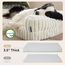 Bedsure ComfyFleece™ Orthopädische Hundebetten für extra große Hunde, wasserdichtes Memory-Schaum-XL-Haustierbett mit Seiten, rutschfest und Eierkisten-Schaum, Big Dog Couch Sofa mit waschbarem