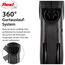 flexi® Giant Black Edition L | 8m Gurt Roll-Leine für Hunde bis 50 kg | schwarz | ausziehbare Hundeleine | Gewicht 631.5 gr | Maße 15.2 x 20.8 cm