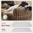 BEDSURE orthopädisches Hundebett Grosse Hunde - 106x76x18cm wasserdichtes Hundesofa mit Memory-Schaum & Eierkarton-Schaum, waschbarer und Abnehmbarer Cordbezug Hundecouch, Kamelbraun