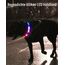 Joytale Leuchthalsband Hund, Hundehalsband Leuchtend Aufladbar, Längenverstellbar Led Hundehalsband mit 9 Leuchtmodi, Regendicht Hunde Leuchthalsband für Kleine Mittlere Große Hunde, 70 cm