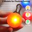 Homeet 6 Stück Hunde Sicherheits Blinklicht Clip-On LED Leuchtanhänger Haustier Leuchthalsband mit 3 Blinkmodis Sicherheitslicht für Hund Sicherheit
